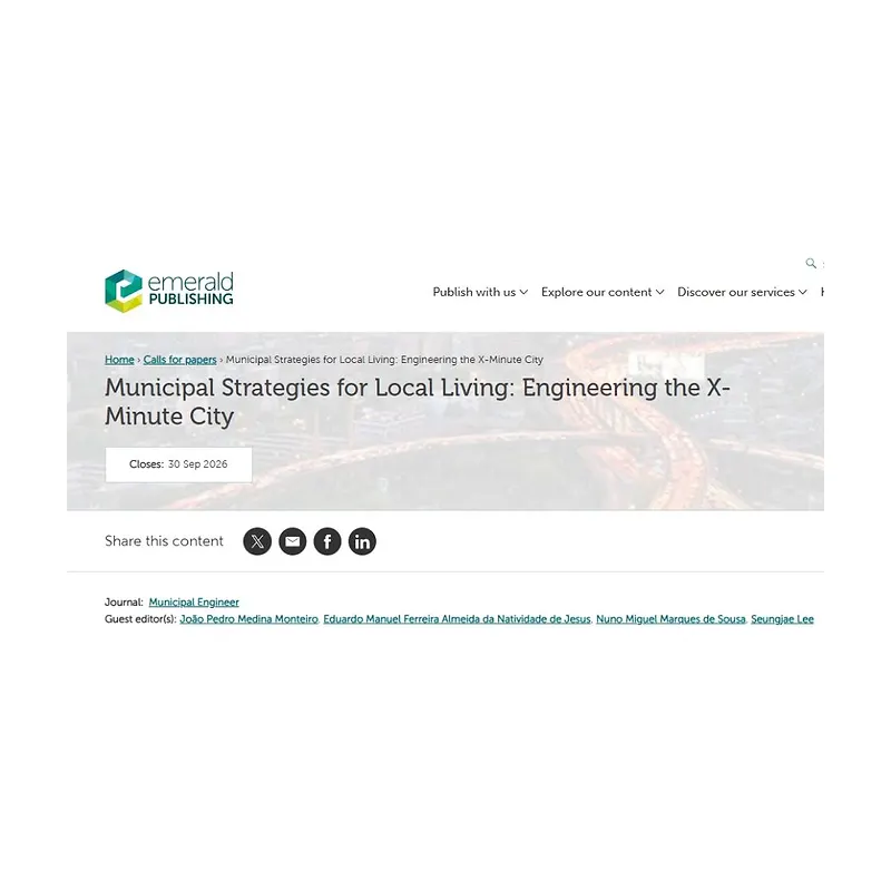 Municipal Strategies for Local Living: Engineering the X-Minute City