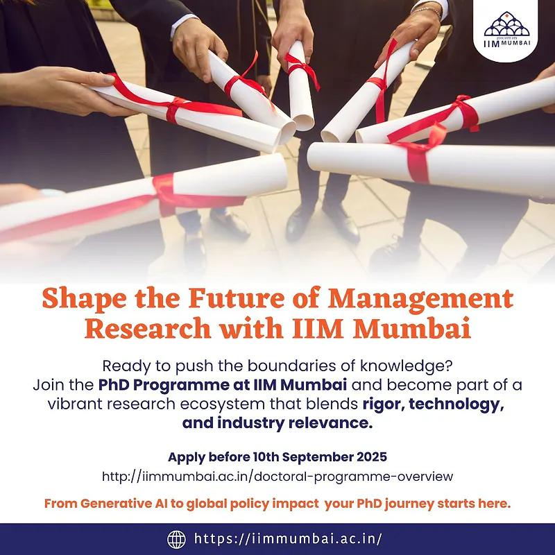 PhD Programme in Management at IIM Mumbai - Program | ServiceSetu Academics