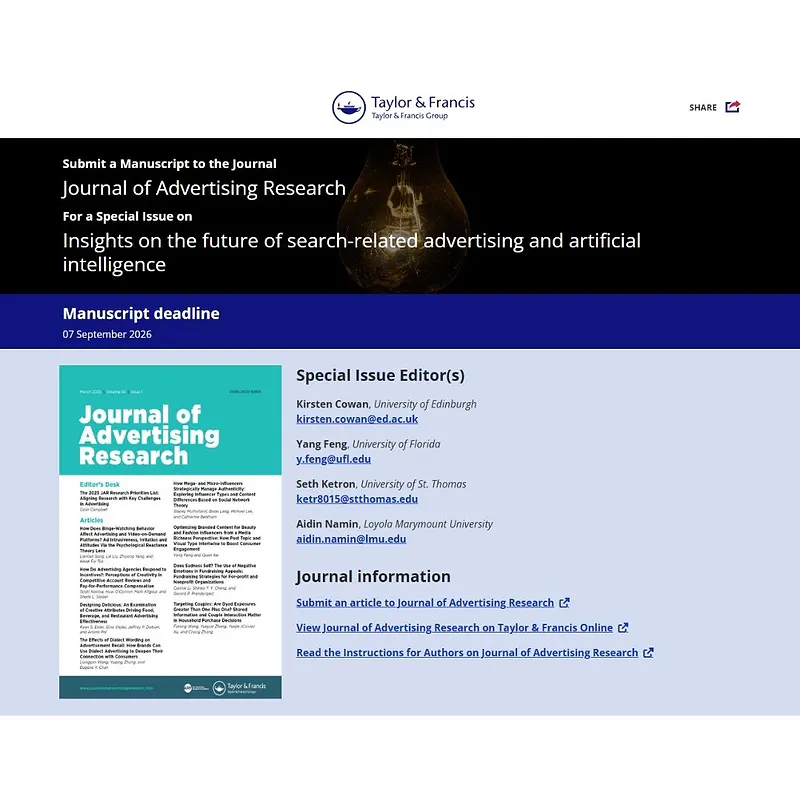Insights on the future of search-related advertising and artificial intelligence