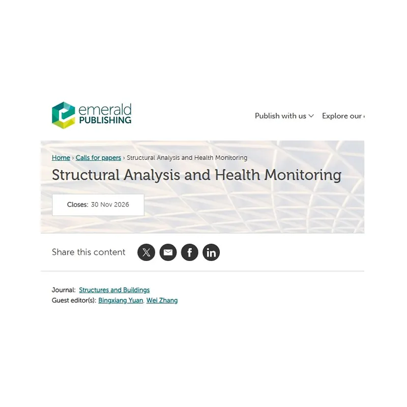 Structural Analysis and Health Monitoring