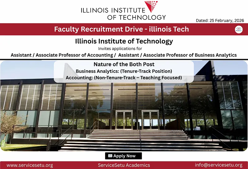 Assistant / Associate Professor (Accounting & Business Analytics)