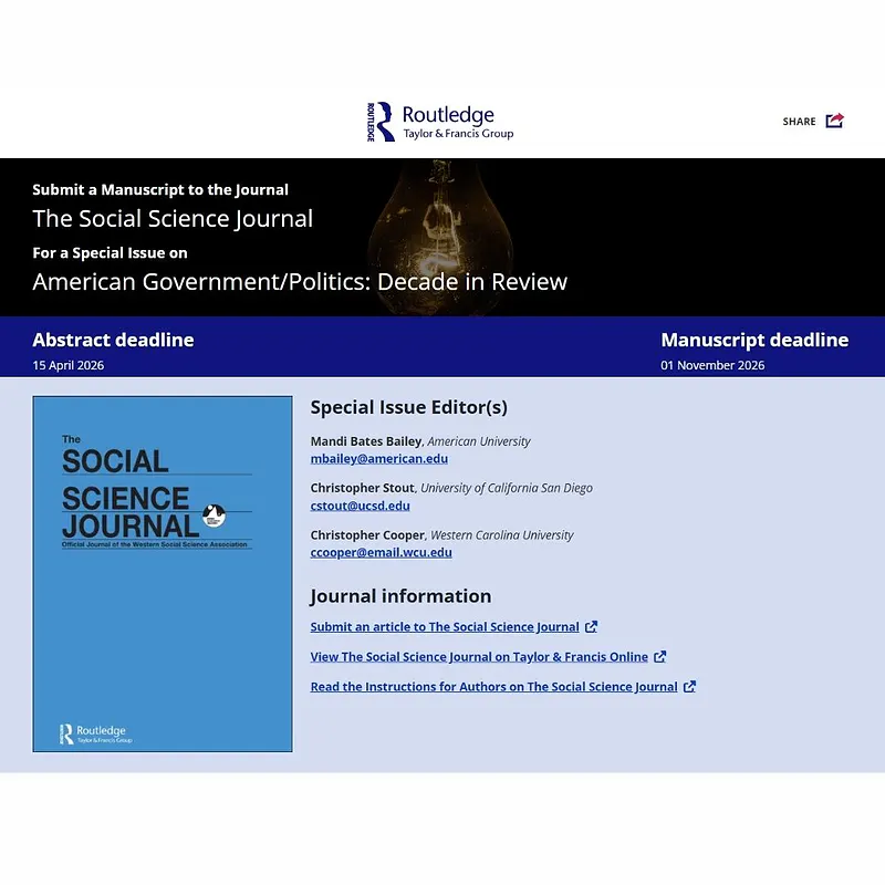 American Government/Politics: Decade in Review