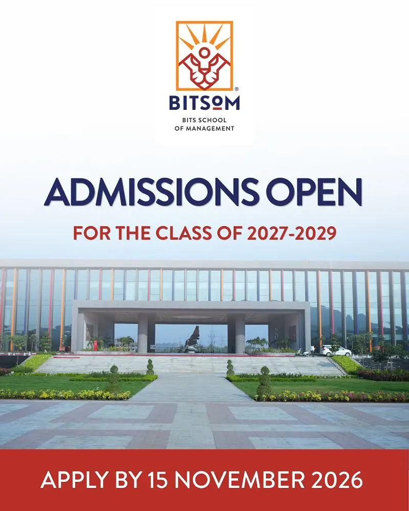 MBA Programme (Class of 2026–2028) – BITS School of Management (BITSoM)