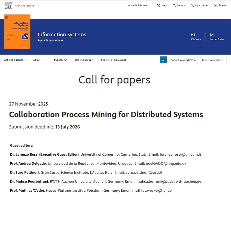 “Collaboration Process Mining for Distributed Systems”