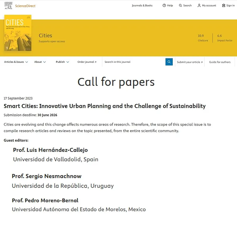“Smart Cities: Innovative Urban Planning and the Challenge of Sustainability”