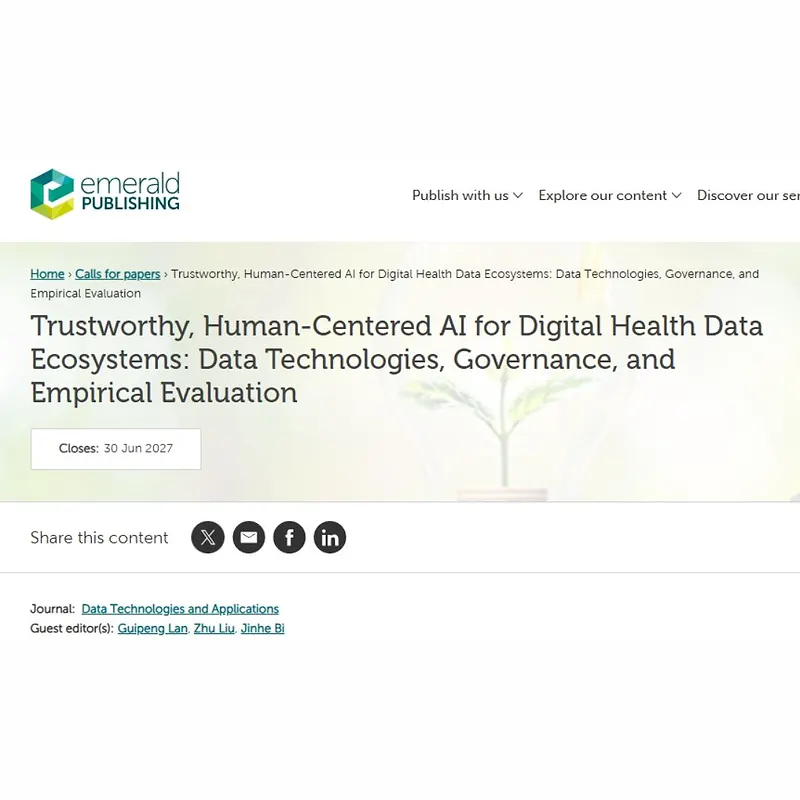 Trustworthy, Human-Centered AI for Digital Health Data Ecosystems: Data Technologies, Governance, and Empirical Evaluation