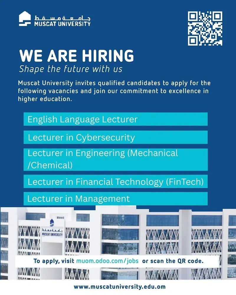 Lecturer Positions (Multiple Disciplines)