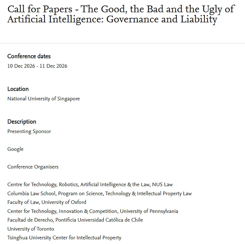 The Good, the Bad and the Ugly of Artificial Intelligence: Governance and Liability