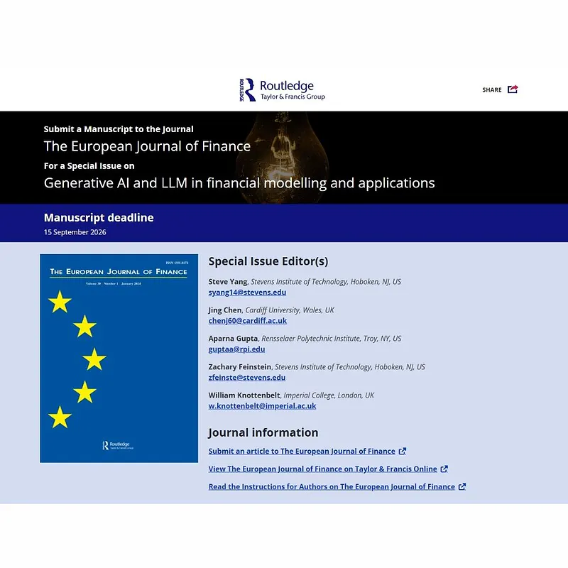 Generative AI and LLM in financial modelling and applications