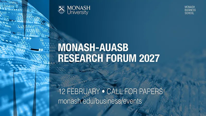  Monash-AUASB Research Forum 2027: Call for Papers