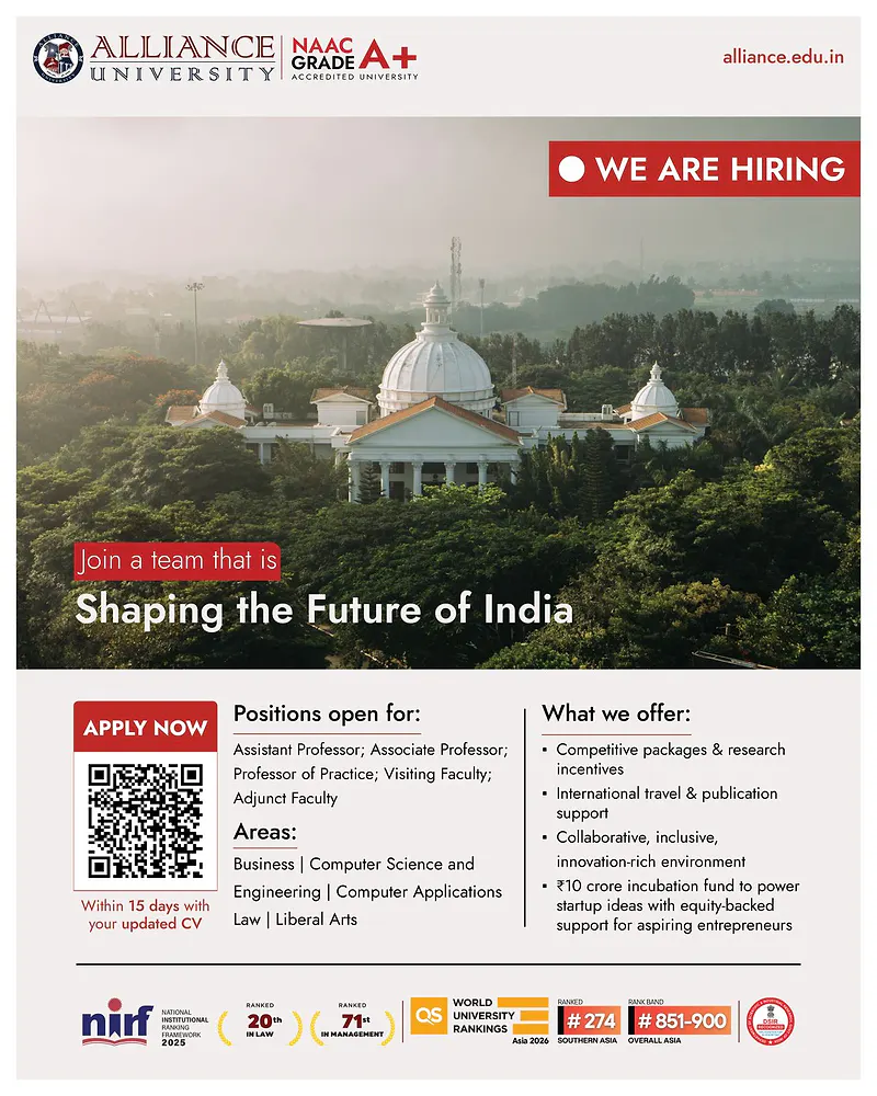 Alliance University Invites Applications for Faculty Positions