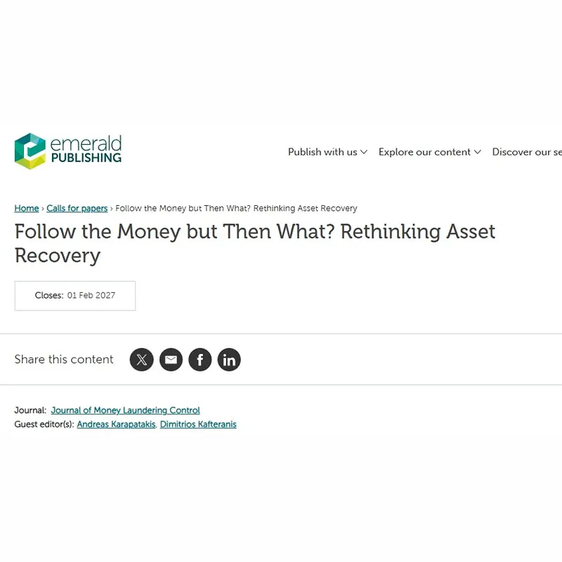 Follow the Money but Then What? Rethinking Asset Recovery