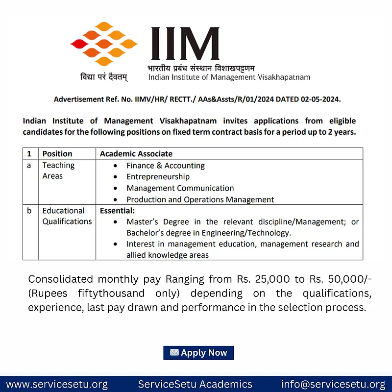 Academic Associate in Management