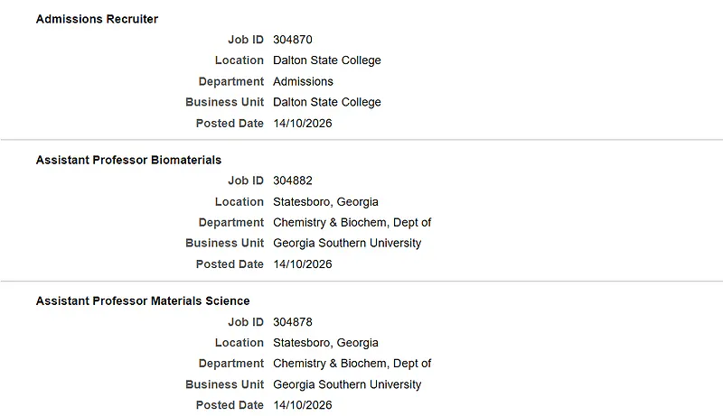Assistant Professor of English & Assistant Professor of Film – Georgia Gwinnett College