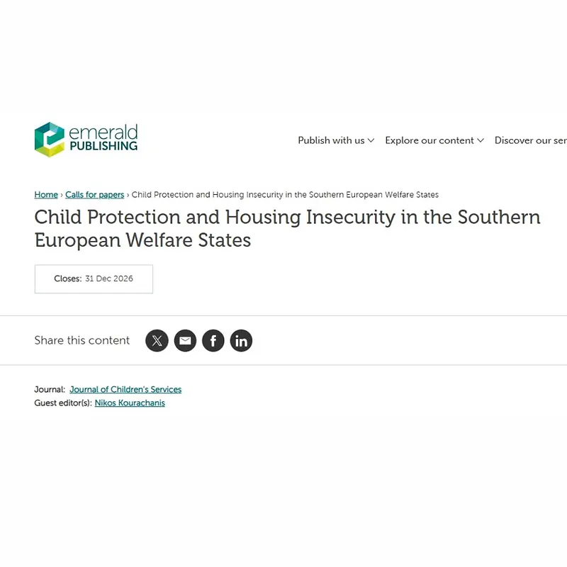 Child Protection and Housing Insecurity in the Southern European Welfare States