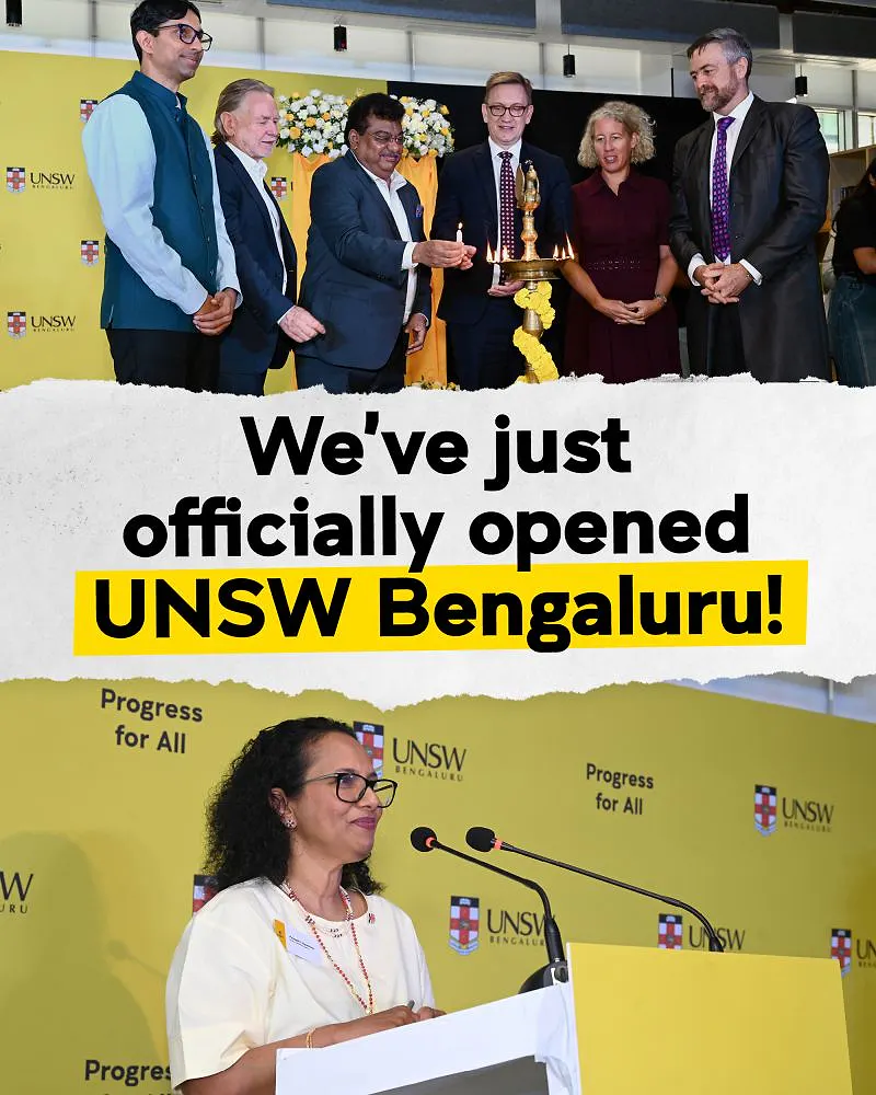 UNSW Opens Its First Campus in India – UNSW Bengaluru Begins a New Chapter