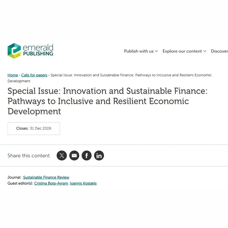 Innovation and Sustainable Finance: Pathways to Inclusive and Resilient Economic Development