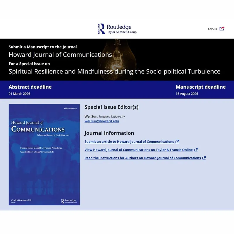 Spiritual Resilience and Mindfulness during the Socio-political Turbulence