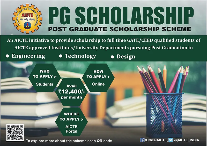 AICTE Post Graduate Scholarship Scheme