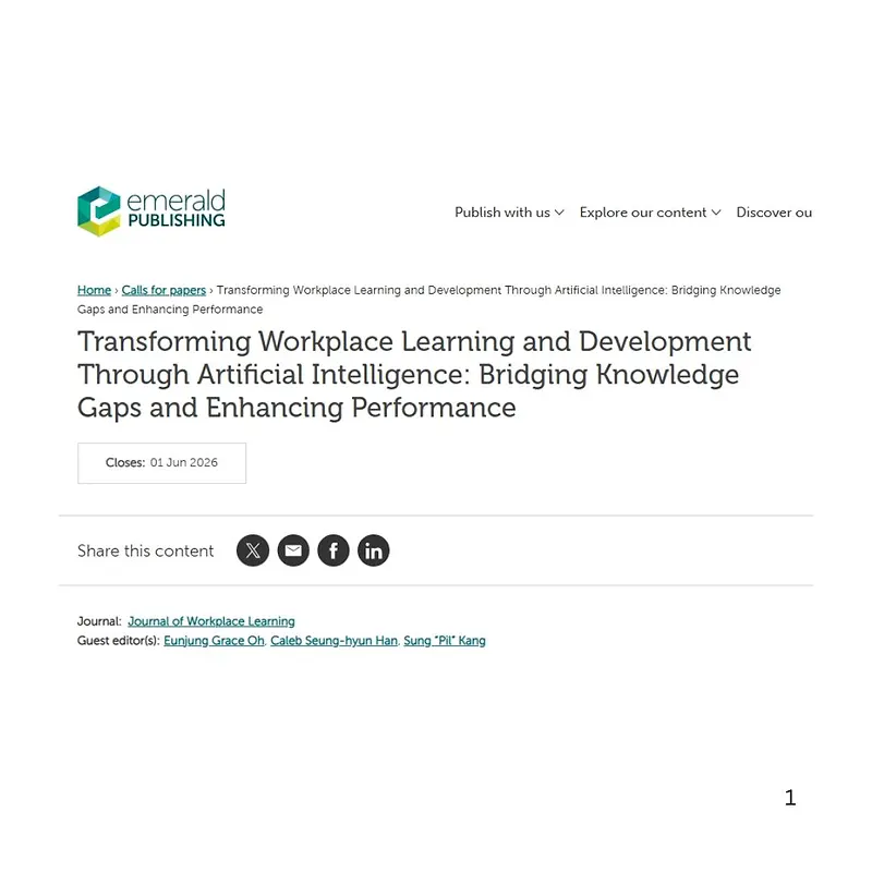 Transforming Workplace Learning and Development Through Artificial Intelligence: Bridging Knowledge Gaps and Enhancing Performance