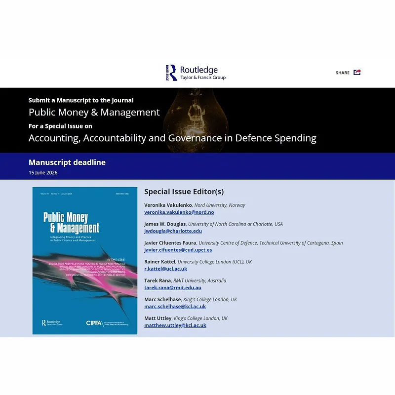 Accounting, Accountability and Governance in Defence Spending