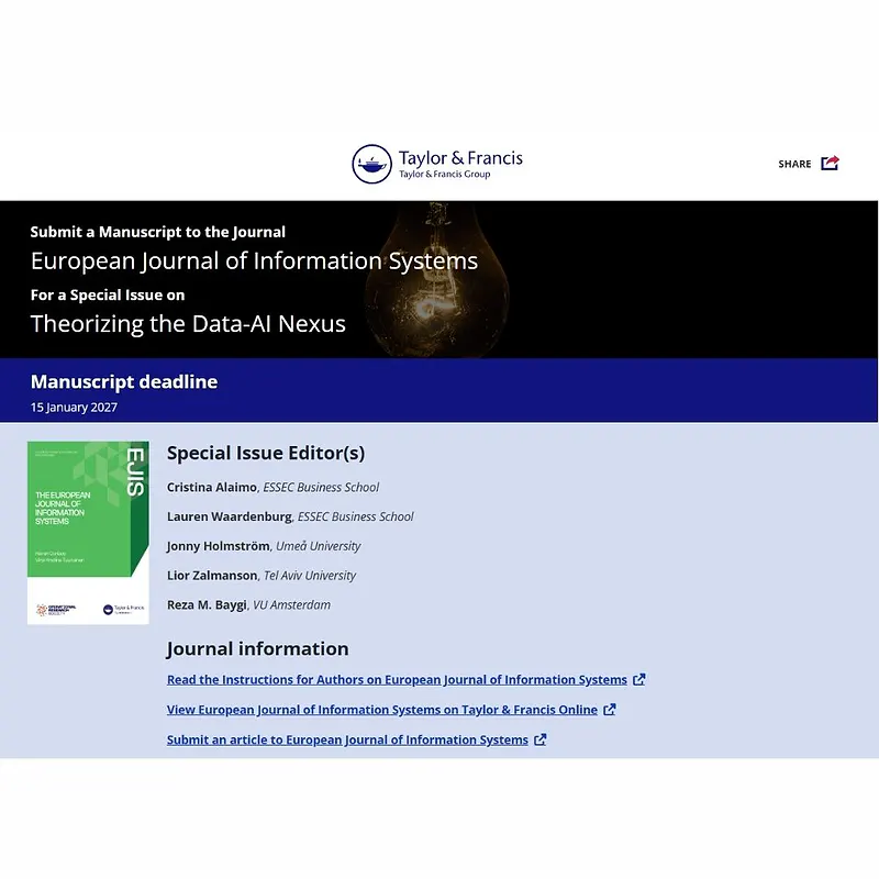 Theorizing the Data-AI Nexus