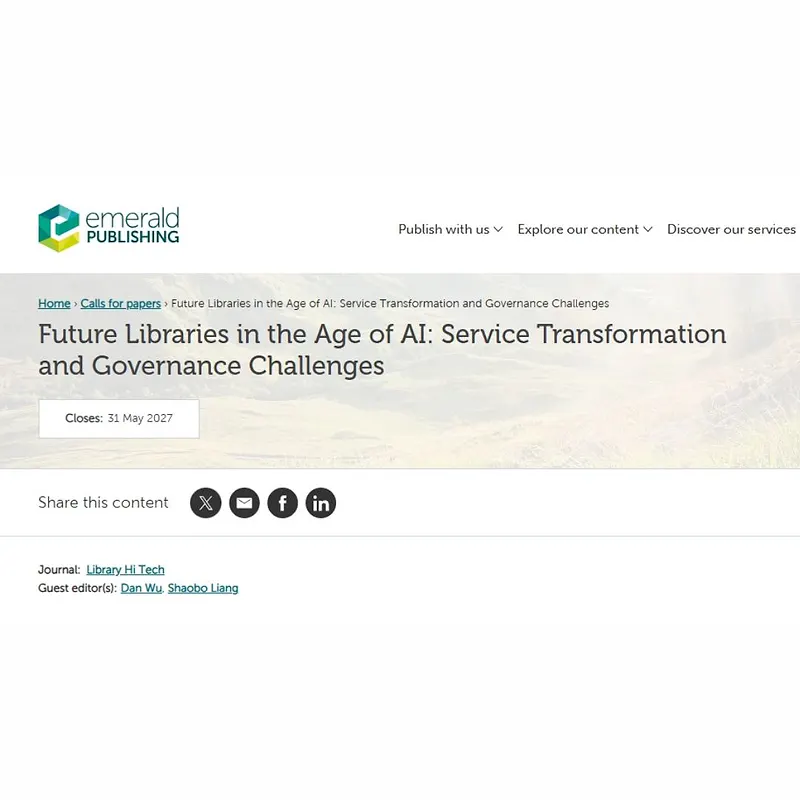 Future Libraries in the Age of AI: Service Transformation and Governance Challenges