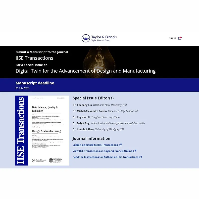 Digital Twin for the Advancement of Design and Manufacturing