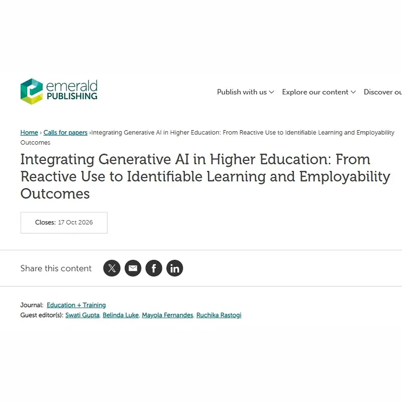 Integrating Generative AI in Higher Education: From Reactive Use to Identifiable Learning and Employability Outcomes
