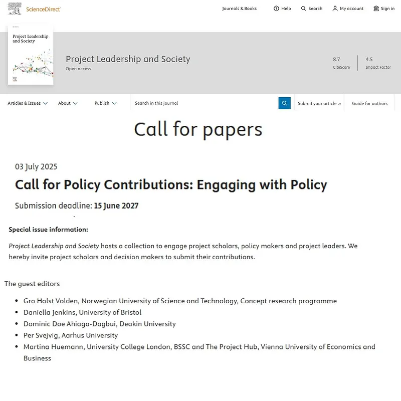 “Engaging with Policy”