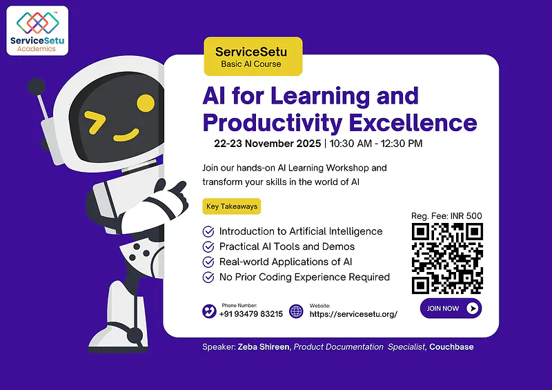 AI for Learning and Productivity Excellence | Zeba Shireen 