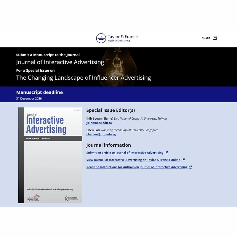 𝗧𝗵𝗲 𝗖𝗵𝗮𝗻𝗴𝗶𝗻𝗴 𝗟𝗮𝗻𝗱𝘀𝗰𝗮𝗽𝗲 𝗼𝗳 𝗜𝗻𝗳𝗹𝘂𝗲𝗻𝗰𝗲𝗿 𝗔𝗱𝘃𝗲𝗿𝘁𝗶𝘀𝗶𝗻𝗴