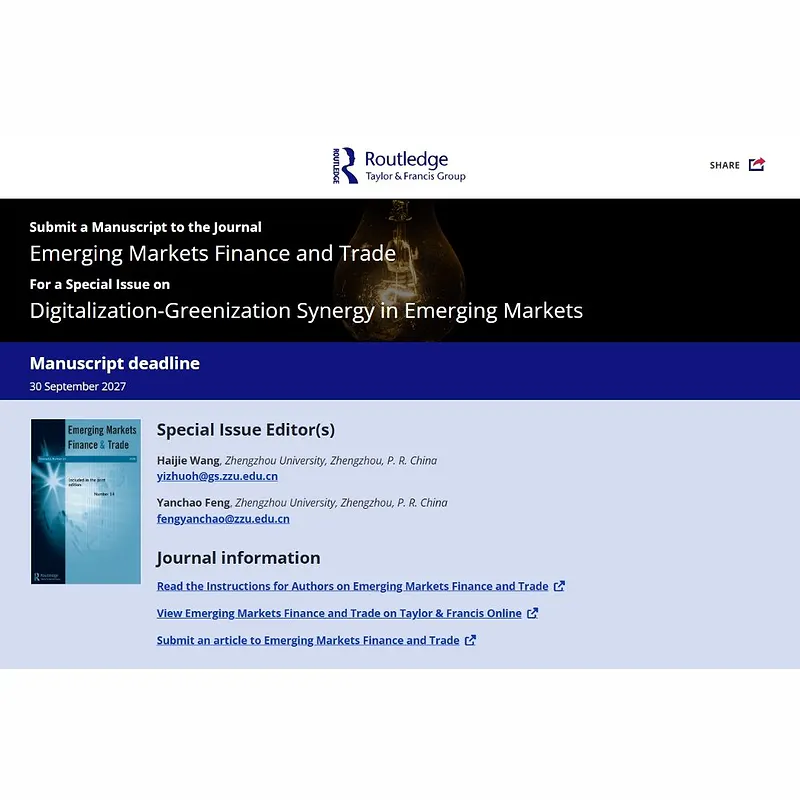 Digitalization-Greenization Synergy in Emerging Markets