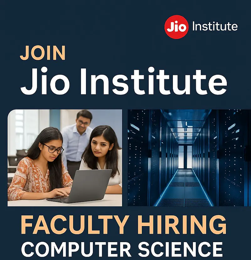 Join Jio Institute – Faculty Hiring in Computer Science