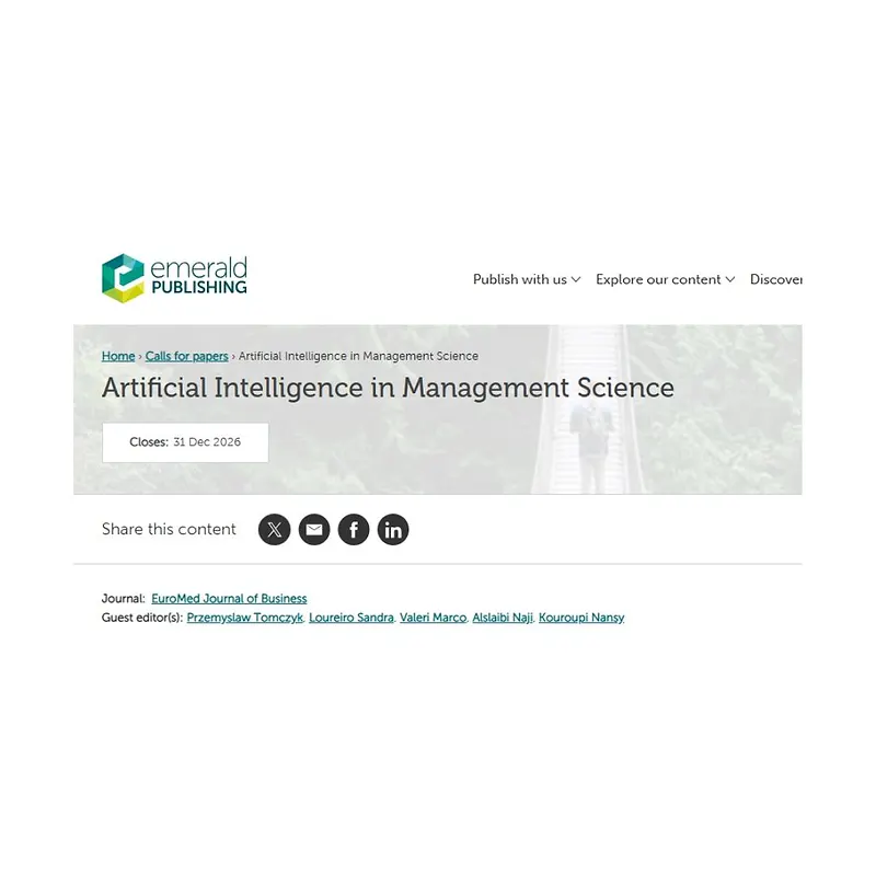 Artificial Intelligence in Management Science