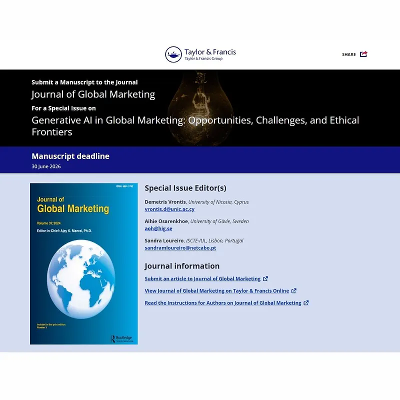 Generative AI in Global Marketing: Opportunities, Challenges, and Ethical Frontiers