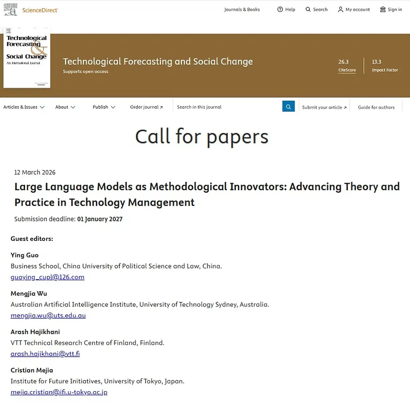 Large Language Models as Methodological Innovators: Advancing Theory and Practice in Technology Management
