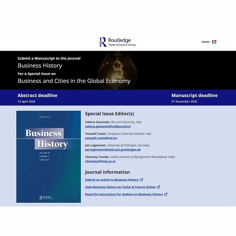 𝗕𝘂𝘀𝗶𝗻𝗲𝘀𝘀 𝗮𝗻𝗱 𝗖𝗶𝘁𝗶𝗲𝘀 𝗶𝗻 𝘁𝗵𝗲 𝗚𝗹𝗼𝗯𝗮𝗹 𝗘𝗰𝗼𝗻𝗼𝗺𝘆