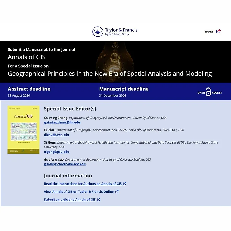 Geographical Principles in the New Era of Spatial Analysis and Modeling